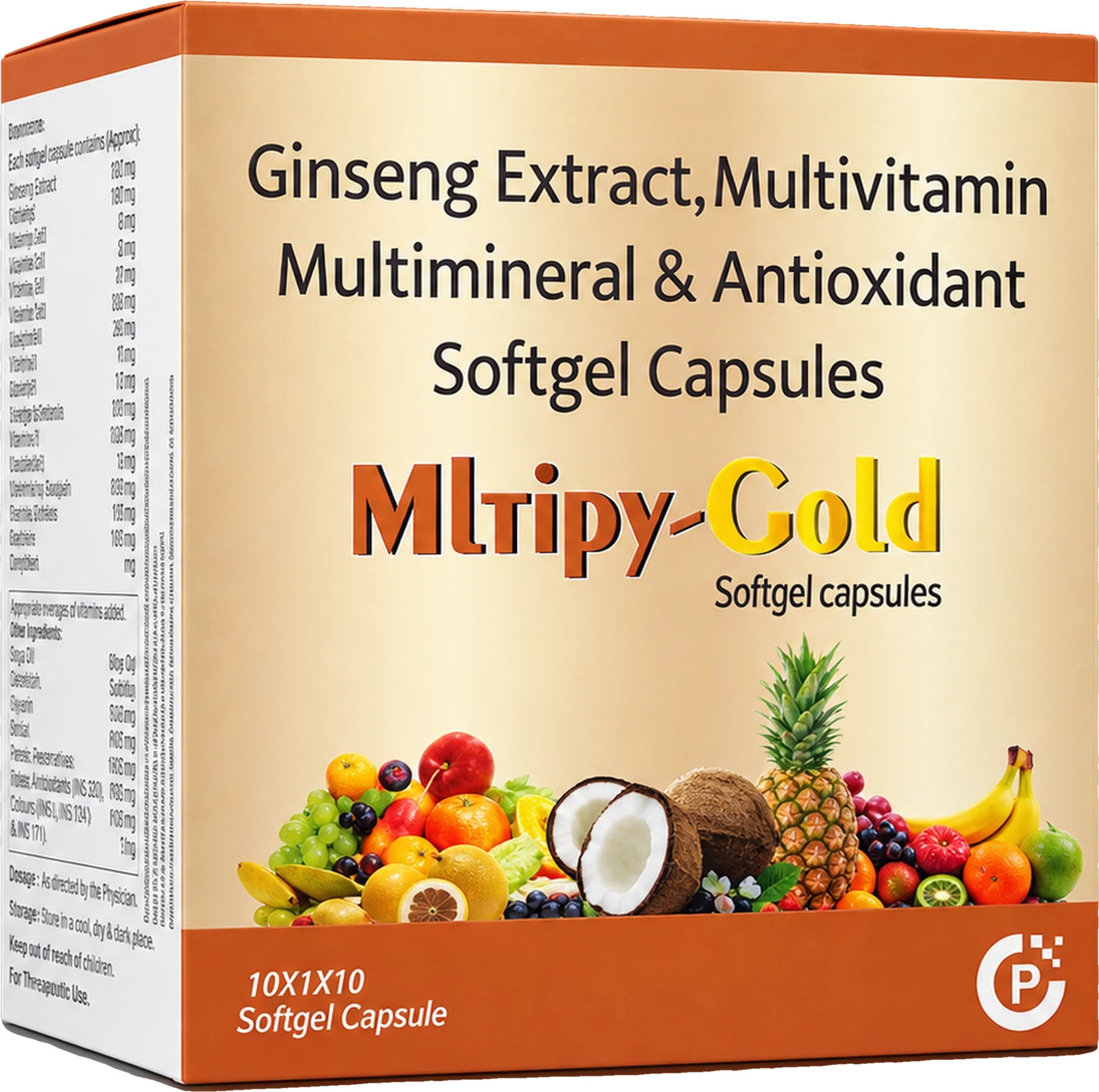 MLTIPY Gold Softgel Capsules