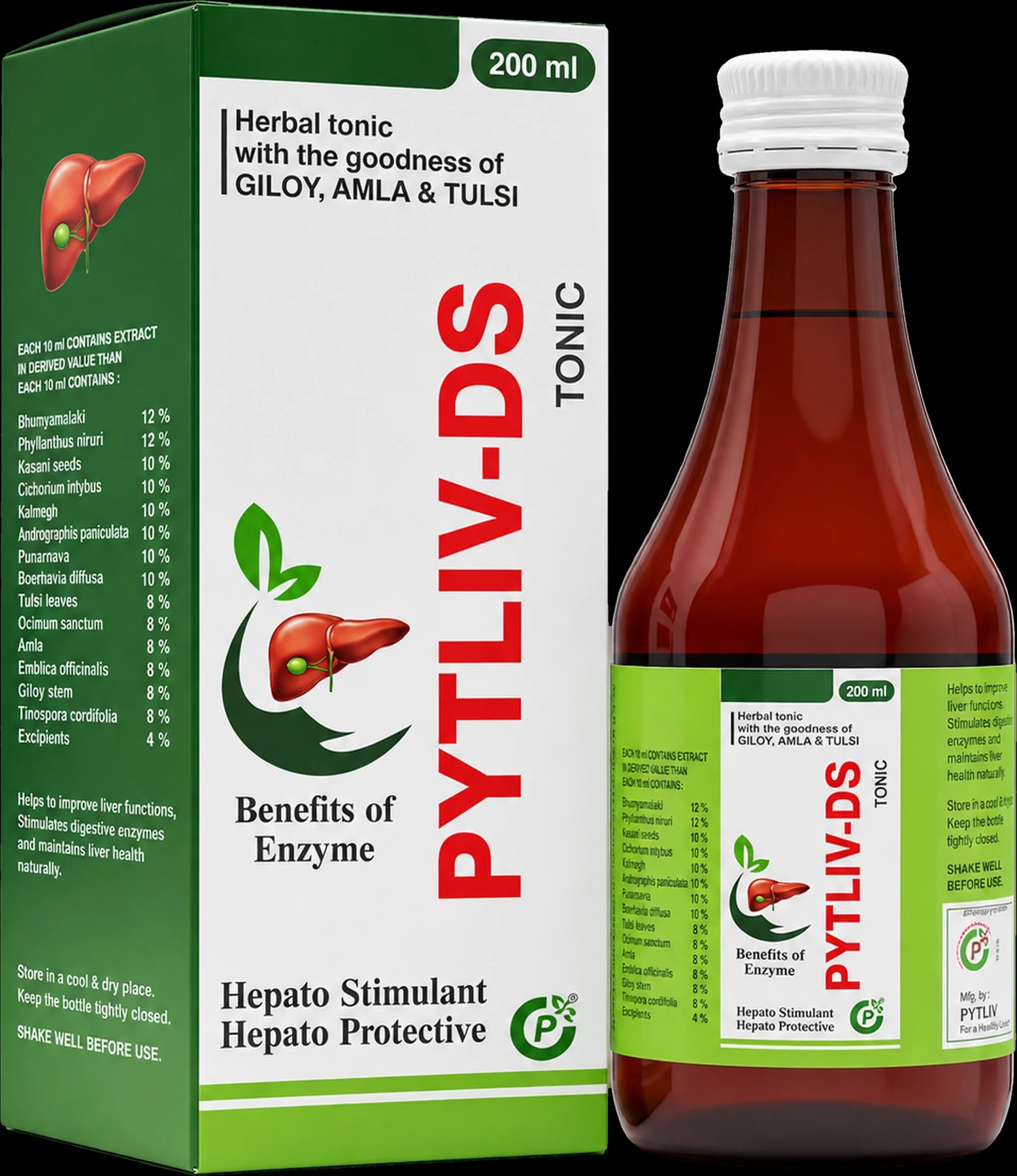 Pytliv-DS Herbal Syrup