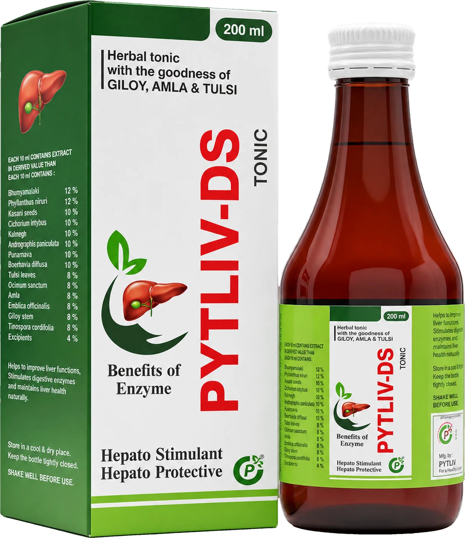 Pytliv-DS Herbal Syrup
